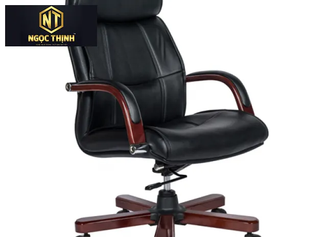 Ghế lãnh đạo cao cấp bọc da thật TQ33